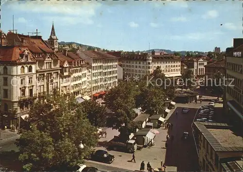 St Gallen SG Marktplatz Kat. St Gallen