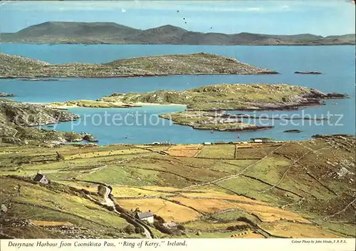 Derrynane Derrynane Harbour from Coomikista Pass Ring of Kerry
