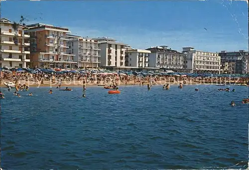 Jesolo Vita balneare Direzione Piazza Trieste Spiaggia Strand Hotels