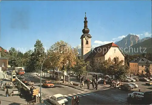 Tarvisio Piazza Unita Chiesa Monte Mangart