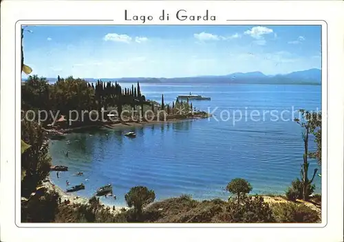 Lago di Garda Baia delle Sirene Kat. Italien