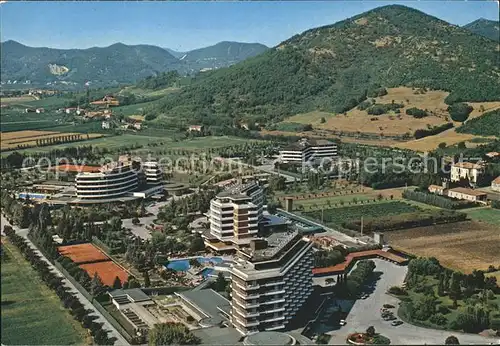 Galzignano Terme Panorama della Zona Alberghiera veduta aerea / Galzignano Terme /Padua