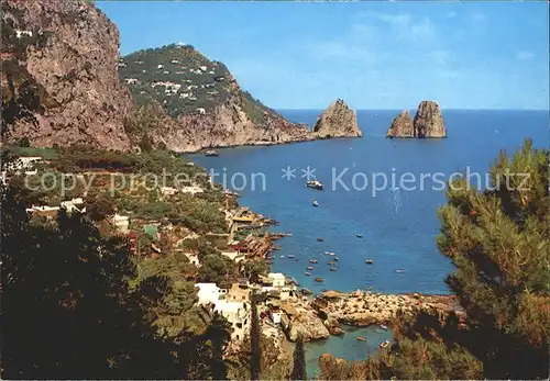 Capri Panorama e Faraglioni Kueste Kat. Golfo di Napoli