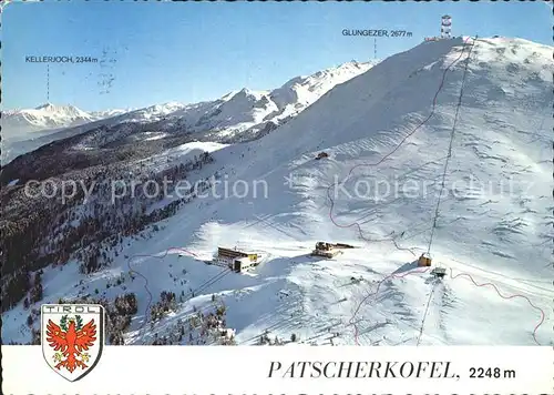 Patscherkofel Seilbahn Bergstation Schutzhaus Skigebiet Kat. Tuxer Alpen Tirol