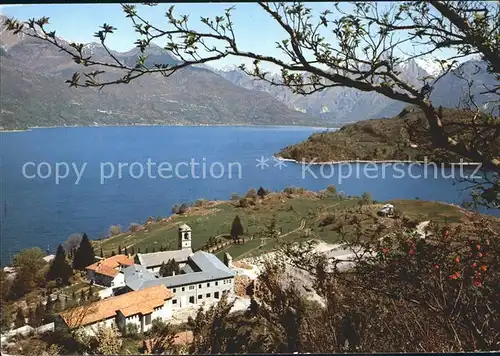 Colico Como Abbazia di Piona Lago di Como Kloster Comersee Alpen Kat. Como