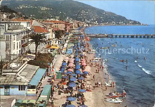 Alassio Spiaggia Riviera dei Fiori Strand Kat. 