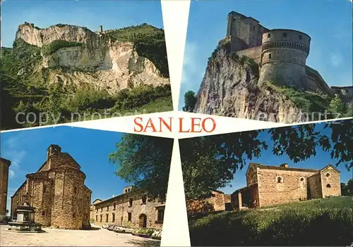 San Leo Festung  Kat. Italien