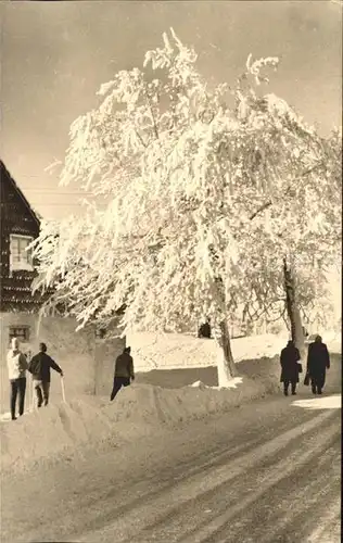 Erzgebirge Region Winter Langlauf Kat. Annaberg