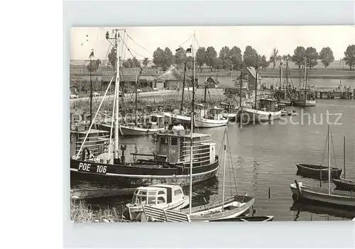 Poel Insel Kirchdorf Hafen Kat. Insel Poel