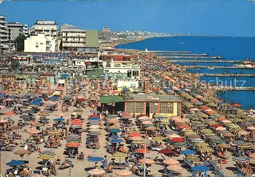 Misano Adriatico Strand  / Italien /Rimini