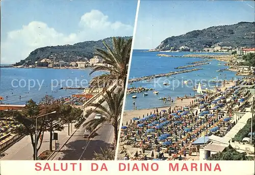 Diano Marina Strand  Kat. Italien