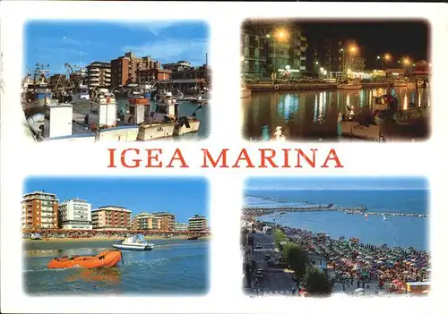 Igea Marina Strand  Kat. Bellaria Igea Marina