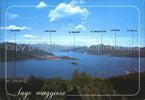 Lago Maggiore Pallanza Baveno Laveno Kat. Italien