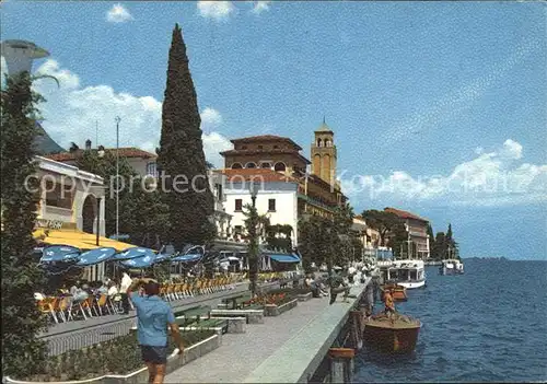 Gardasee Lago di Garda Promenade  Kat. Italien