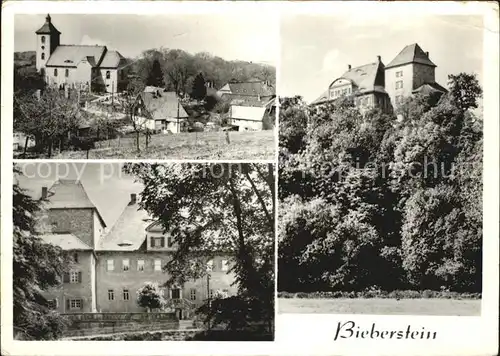 Bieberstein Nossen Burg Teilansicht Kat. Nossen