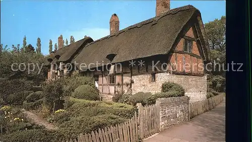 Stratford Upon Avon Anne Hathaway`s Cottage Kat. Grossbritannien