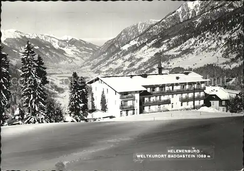 Badgastein Helenenburg Kat. Bad Gastein