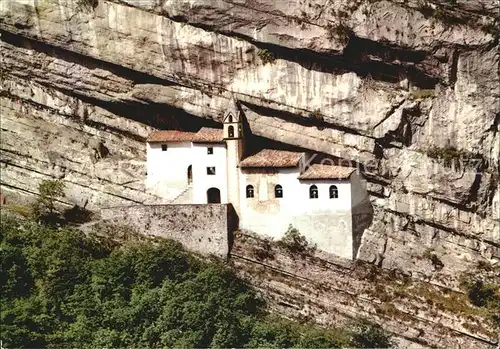 Rovereto Trentino Die Einsiedelei des Sankt Colombano Kat. Italien