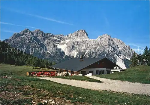 Sexten Sesto Suedtirol Dreischuster Rotwandwiesen Kat. Bozen