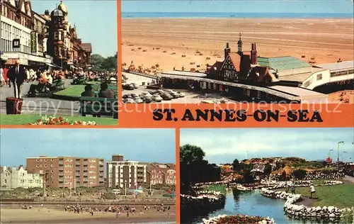 St Annes on Sea The Square the Promenade the Pier Entrance  / United Kingdom /