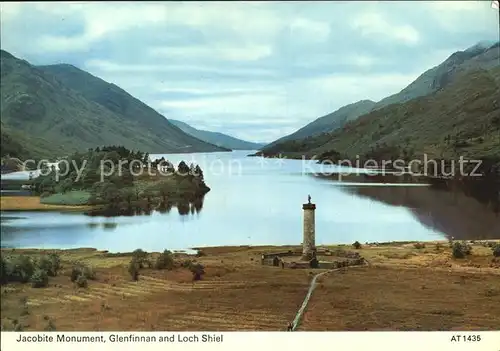 Glenfinnan Jacobite Monument Loch Shiel Kat. Highland