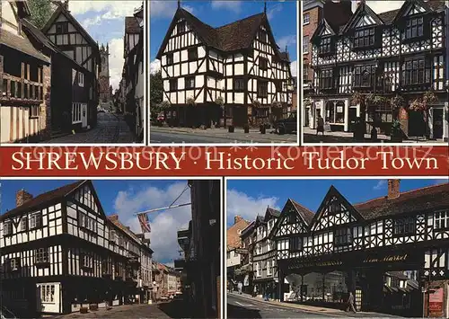 Shrewsbury Historic Tudor Town / West Midlands /