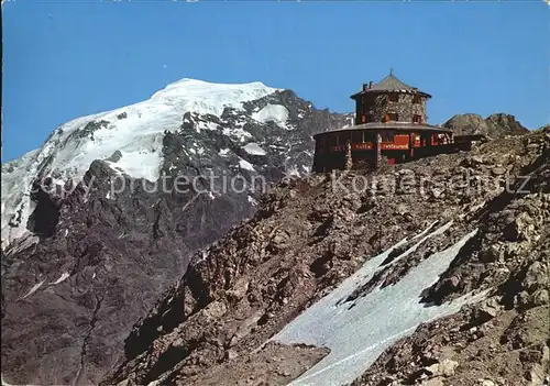 Stelvio Stilfserjoch Tibet Huette Ortler Kat. Italien