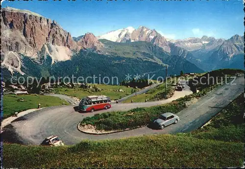 Dolomiti Dolomitenstrasse Sella Joch Marmolata Kat. Italien