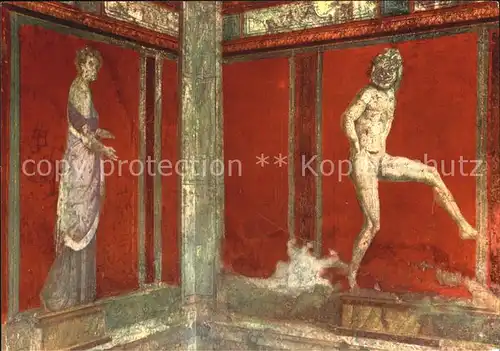 Pompei Ausgrabungen Villa der Mysterien Tanzende Satyr