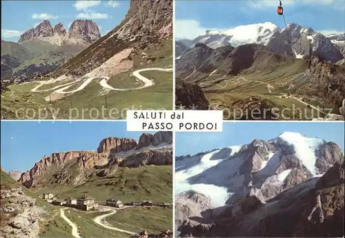 Dolomiten Passo Pordoi Kat. Italien