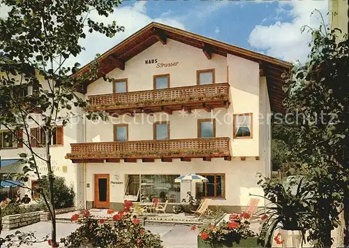 Thumersbach  Pension Haus Strasser Kat. Zell am See