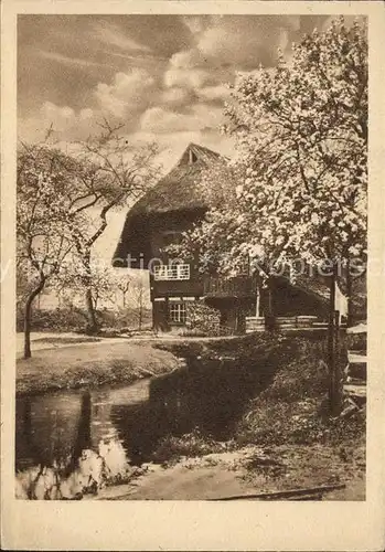 Stuttgart Altes Haus am Wasser Kat. Stuttgart