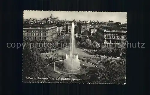 Milano Castello Storresco Kat. Italien