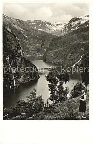 Norwegen Norge Fjordlandskap Kat. Norwegen