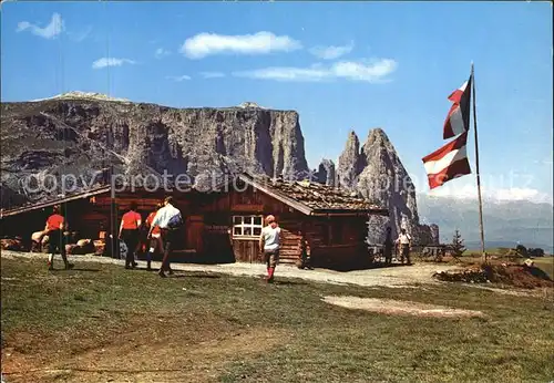 Dolomiten Sieseralm Schlern Kat. Italien