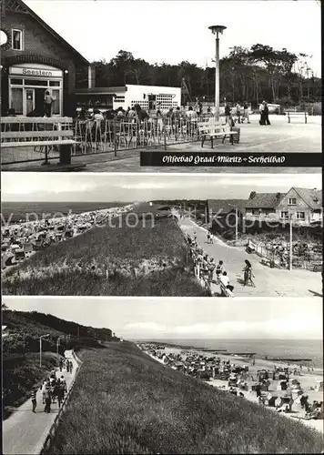 Graal Mueritz Ostseebad Gaststaette Seestern Strand  Kat. Seeheilbad Graal Mueritz