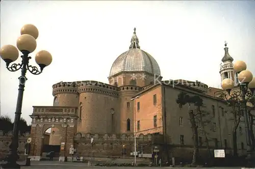 Loreto Italien Le absidi della basilica da Porta Marina Kat. Ancona