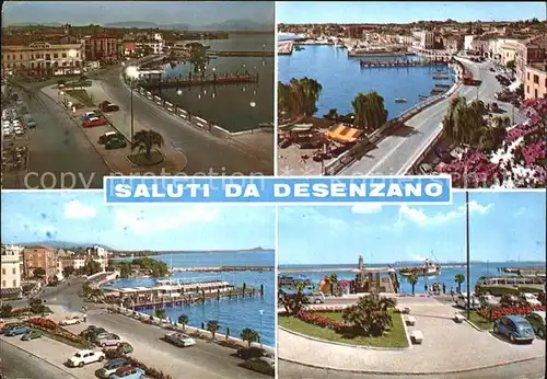 Desenzano Lago di Garda Hafenpartie Uferstrasse Kat. Desenzano del Garda