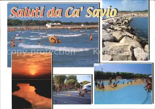 Ca Savio Spiaggia Sonnenuntergang Swimmingpool Kat. Cavallino Treporti
