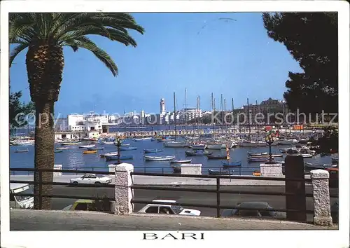 Bari Puglia Hafenpartie Kat. Bari