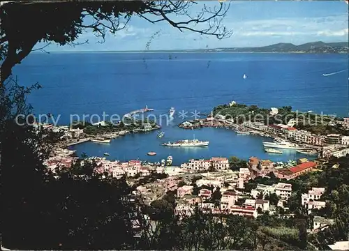 Ischia Panorama del porto Kat. 