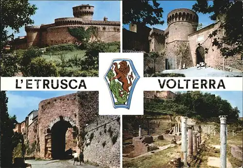 Volterra Etrusca Volterra Details Kat. Italien