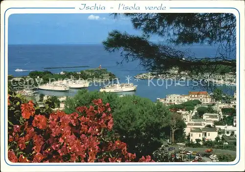 Isola d Ischia Ischia Porto Panorama Kat. Golfo di Napoli