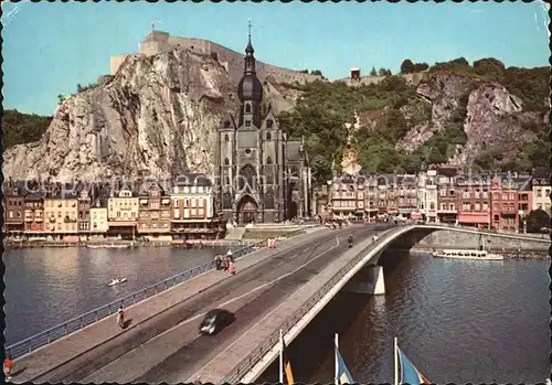 Dinant Wallonie Pont Eglise Notre Dame Kat. Dinant