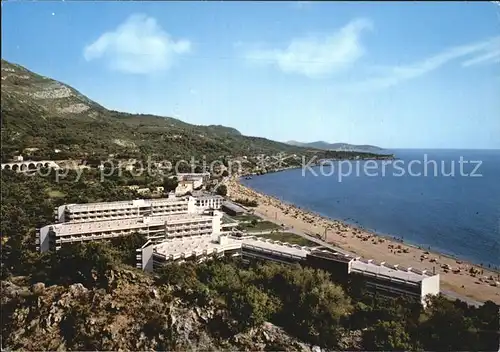 Sutomore Dalmatien Fliegeraufnahme Hotel Korali Kat. Kroatien