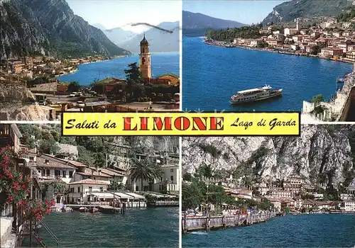 Limone sul Garda Partien am See Kat. 