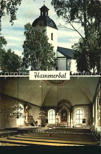 Hammerdal Kirche innen aussen