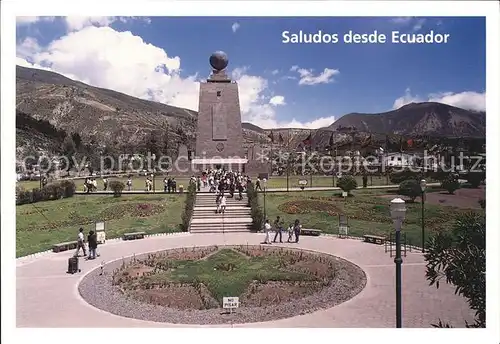 Ecuador Monumento Equinoccial Kat. Ecuador