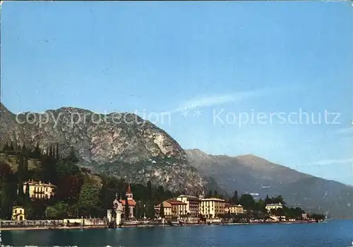 Cadenabbia Lago di Como Partie am See Kat. Griante