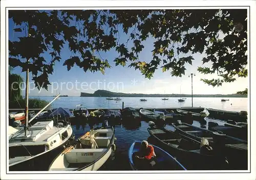 San Felice del Benaco Valtenesi Hafen Kat. Lago di Garda 